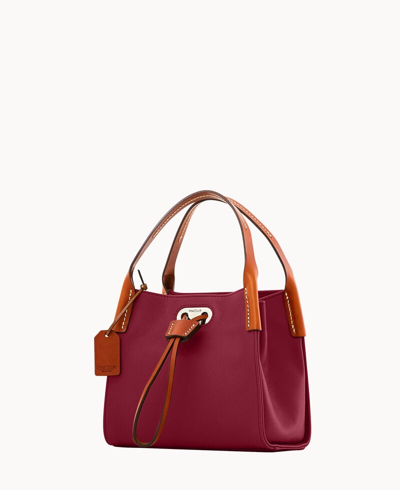 Dooney Oncour Twist Tiny Full Up Wine ID-qa4ljPiU