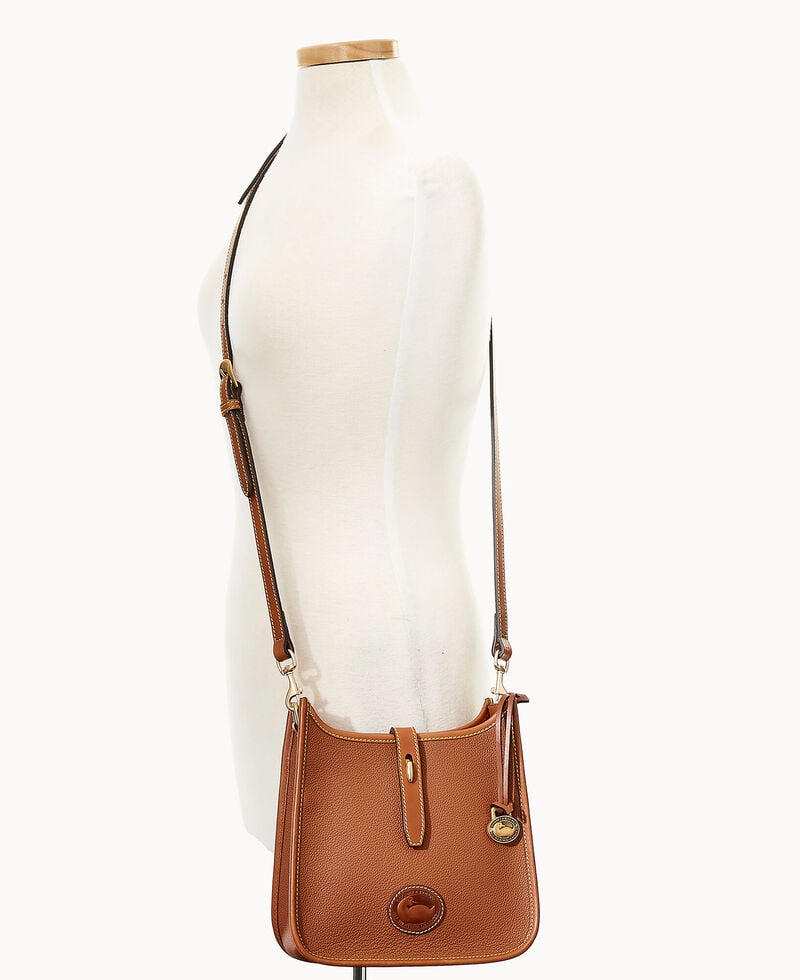 Dooney All Weather Leather 3.0 Crossbody 22 Caramel ID-rR7jAbON