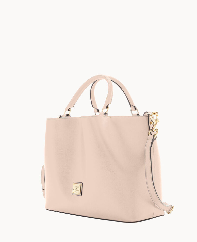 Dooney Saffiano Large Barlow Blush ID-vGcdeUO8