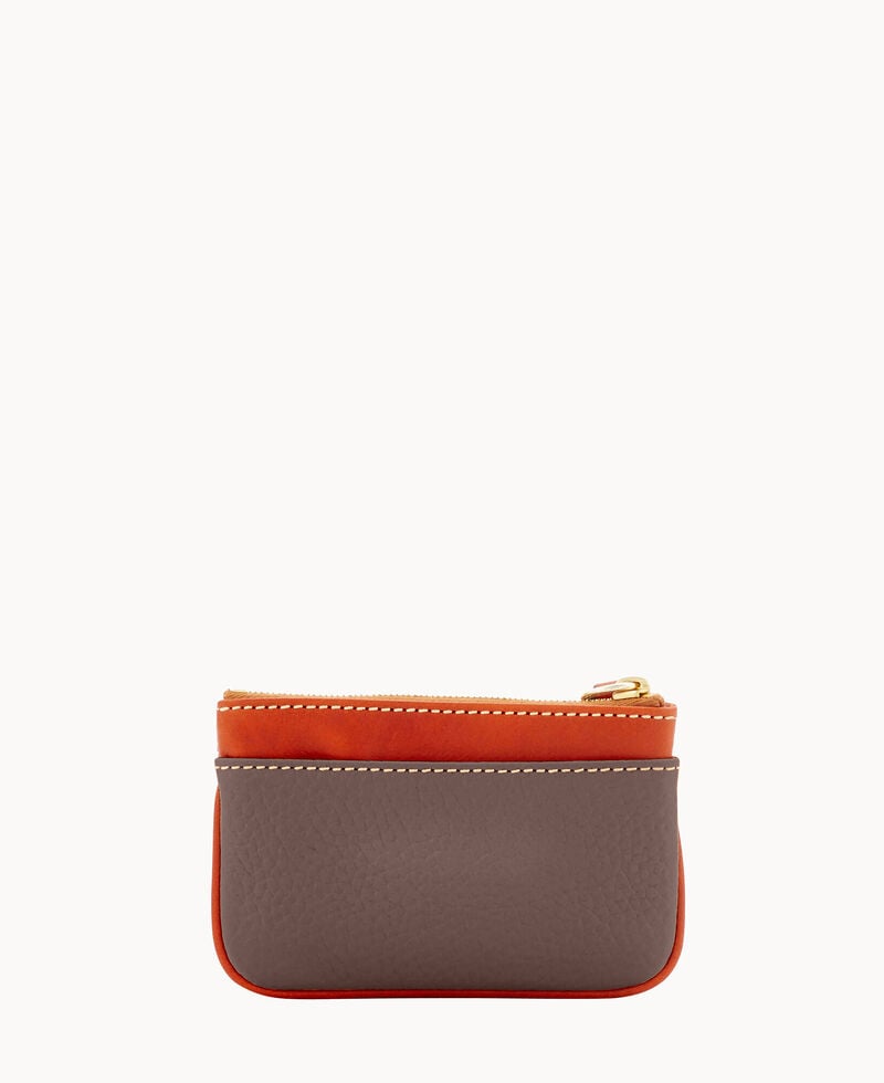 Dooney Pebble Grain Coin Case Taupe ID-vRnBFWs2