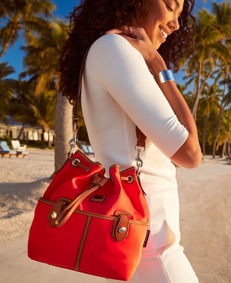 Dooney Wayfarer Drawstring Red ID-vyvoPYFk