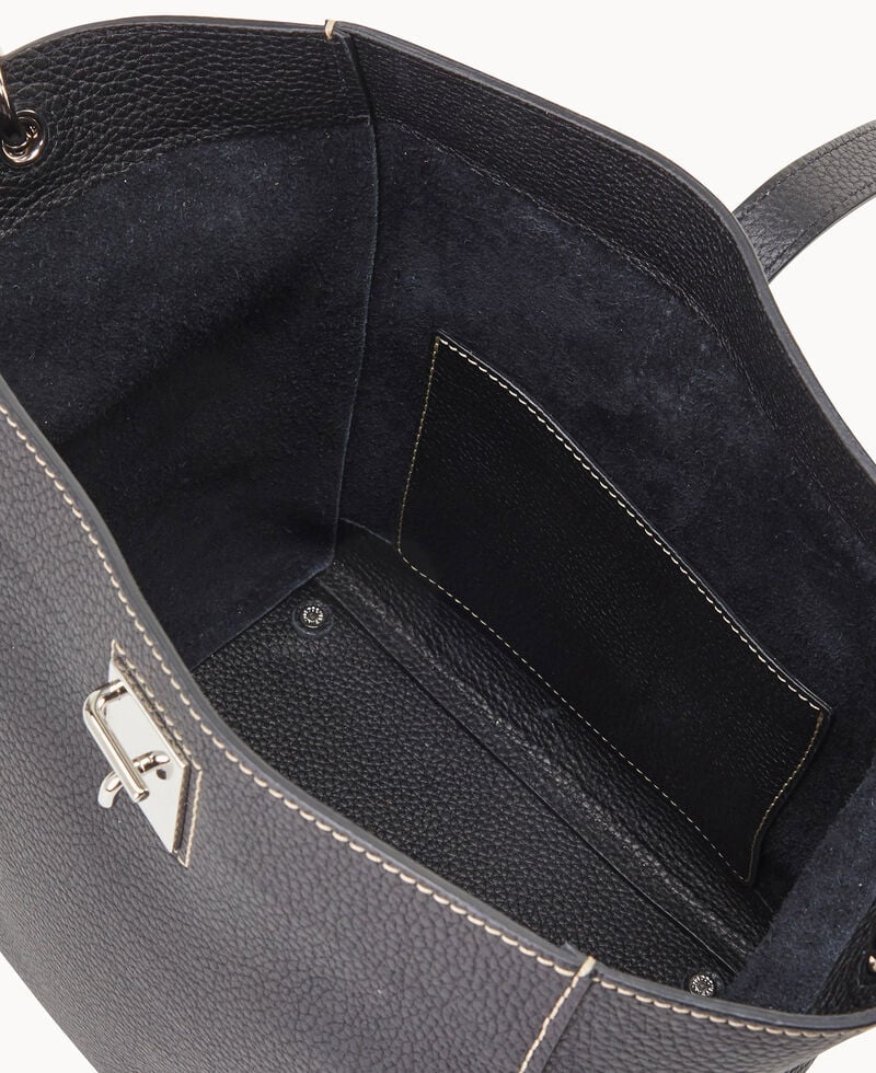 Dooney Henrys Tulip Tote Black ID-wZSfIDXc