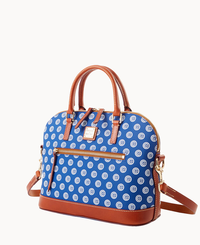Dooney MLB Cubs Domed Zip Satchel CUBS ID-yPQNSNqZ