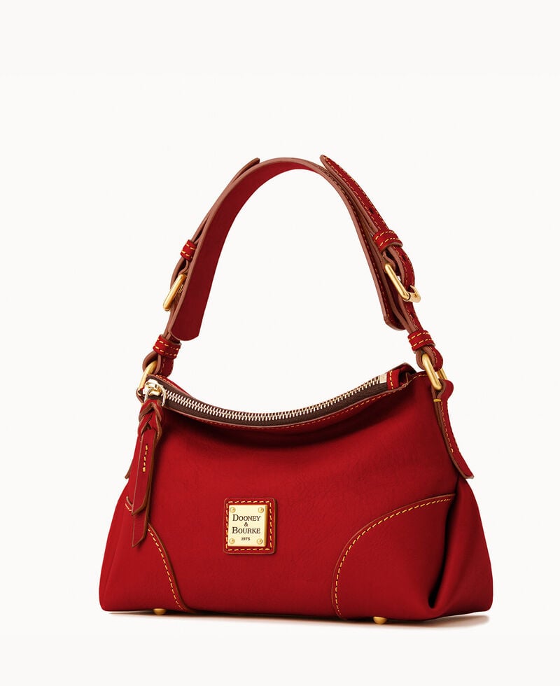 Dooney Florentine Hobo 26 Red ID-zqf9L5sE